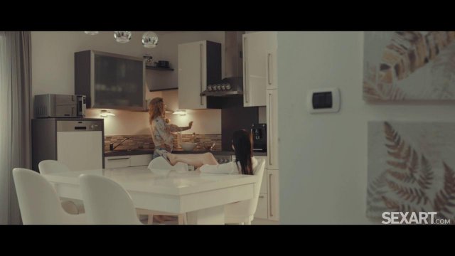 Превью Лесби секс на столе с красивыми сучками № 41865